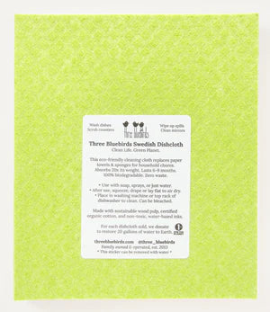 
                  
                    Apple Green Vibrant Lotus Swedish Dishcloth
                  
                