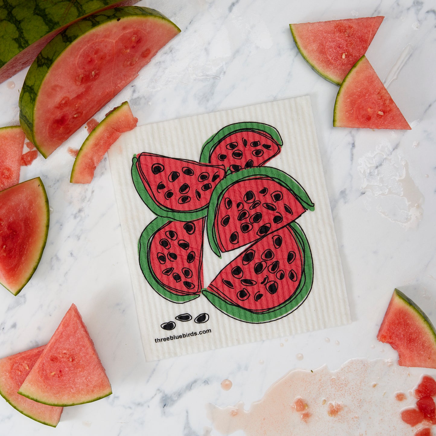 Watermelon Swedish Dishcloth