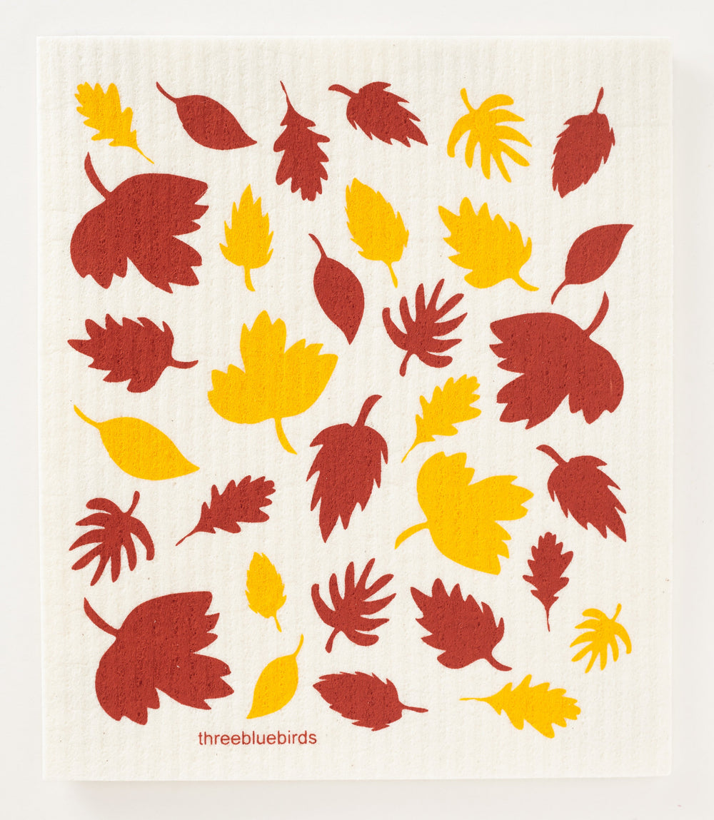 Fall Foliage Swedish Dishcloth