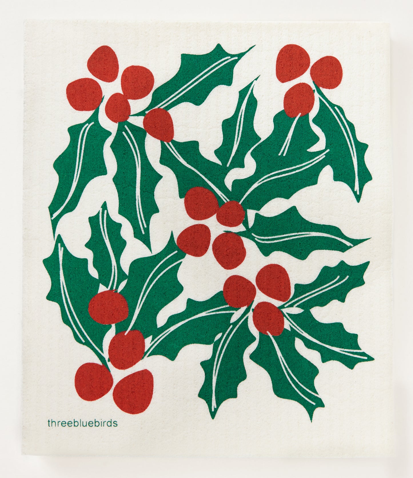 Holly Swedish Dishcloth