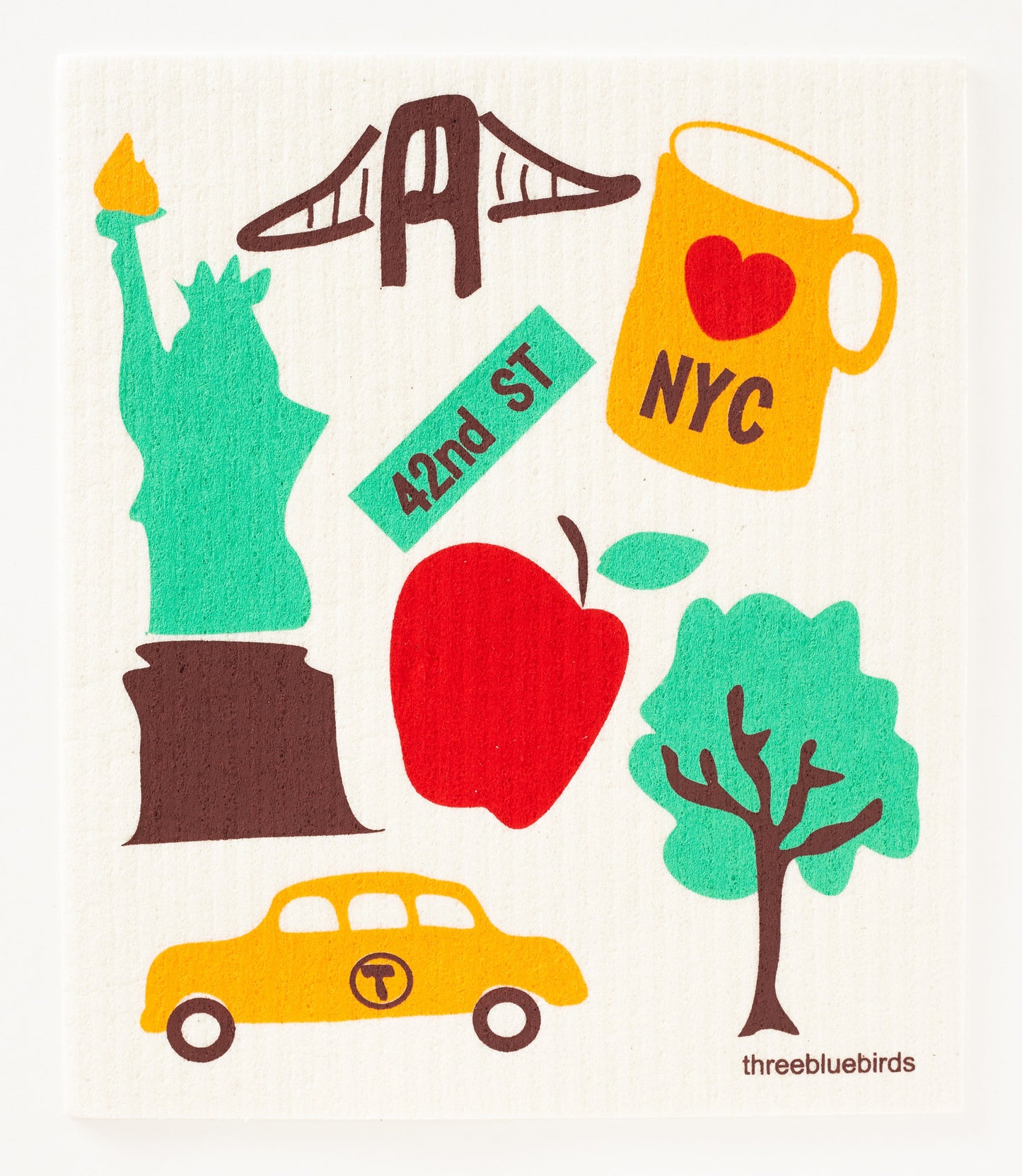 
                  
                    Love NYC Swedish Dishcloth
                  
                