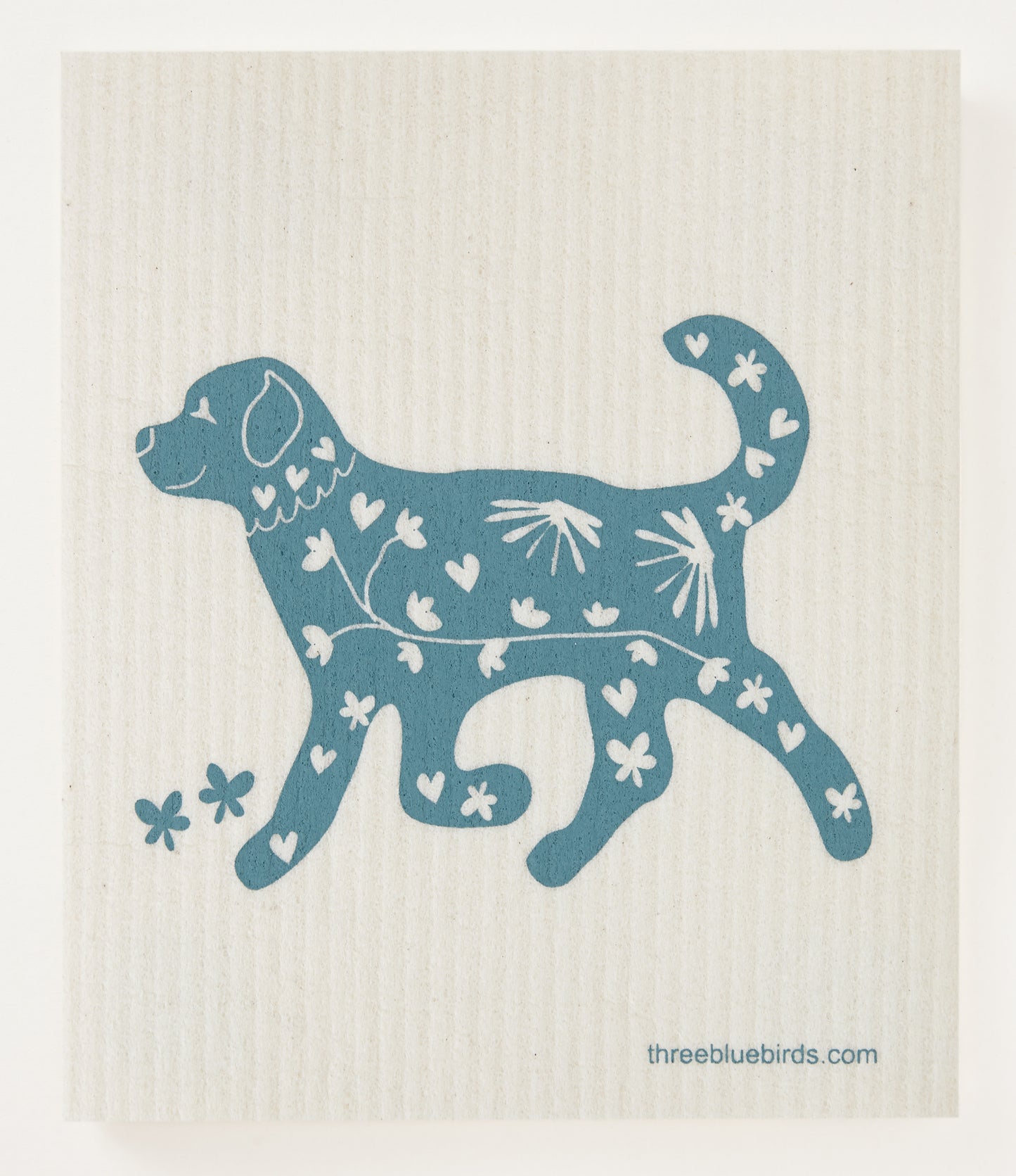 
                  
                    Playful Pup (Teal) Swedish Dishcloth
                  
                