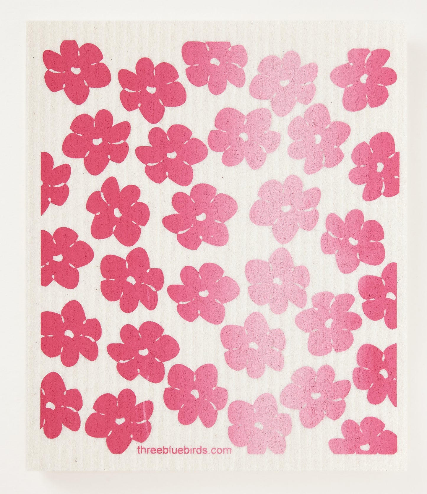 
                  
                    One-of-a-Kind Pink Poppies Swedish Dishcloth
                  
                