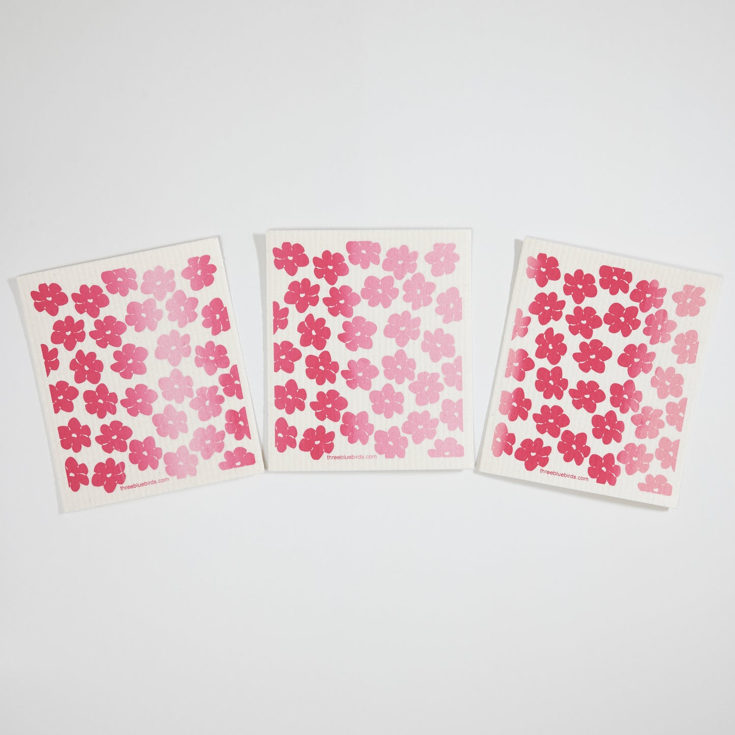 
                  
                    One-of-a-Kind Pink Poppies Swedish Dishcloth
                  
                