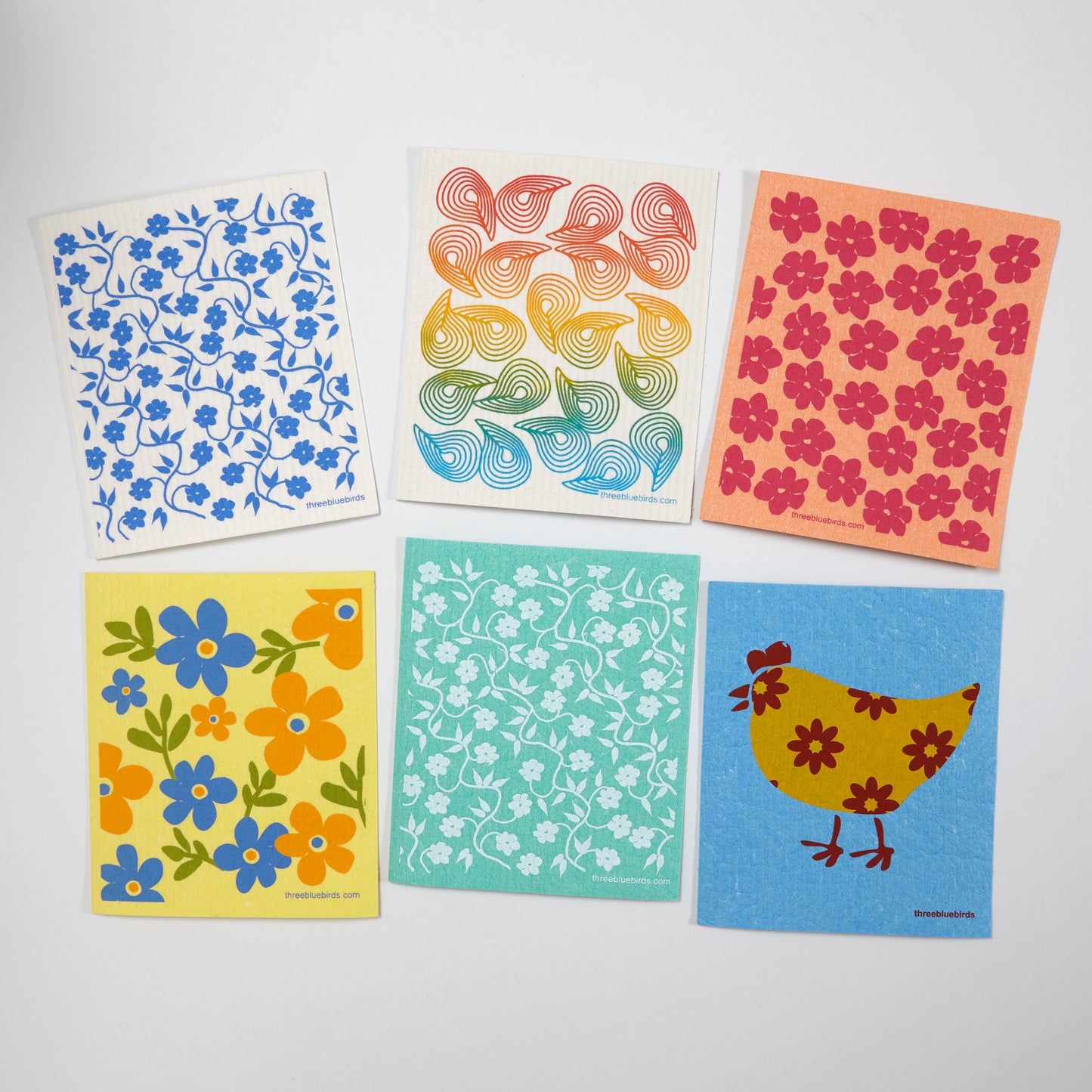 
                  
                    Color Burst Bundle (6 Swedish dishcloths)
                  
                
