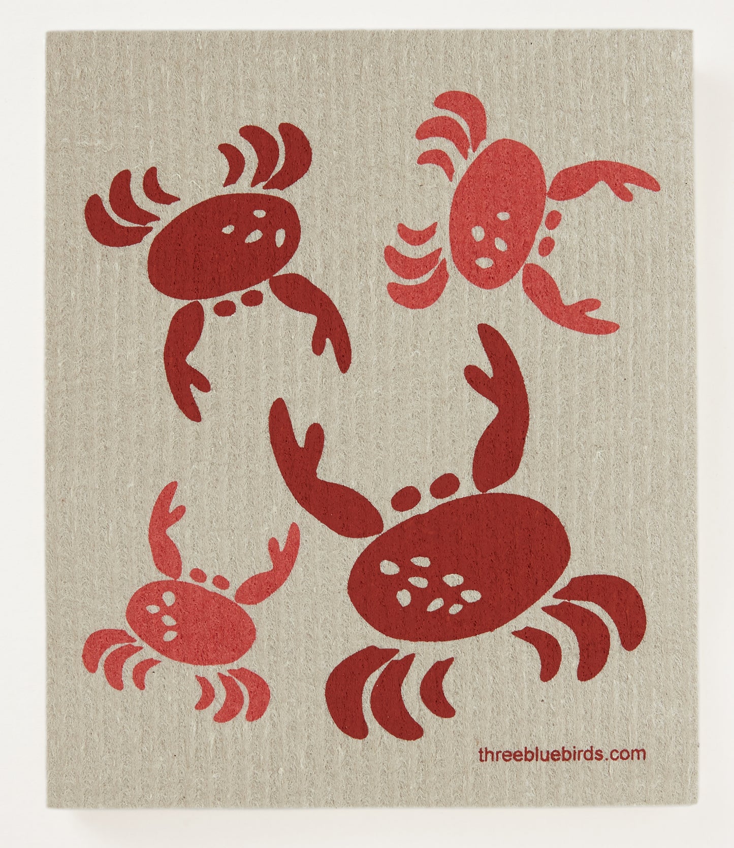 
                  
                    Coral Crabs on Sand Swedish Dishcloth
                  
                