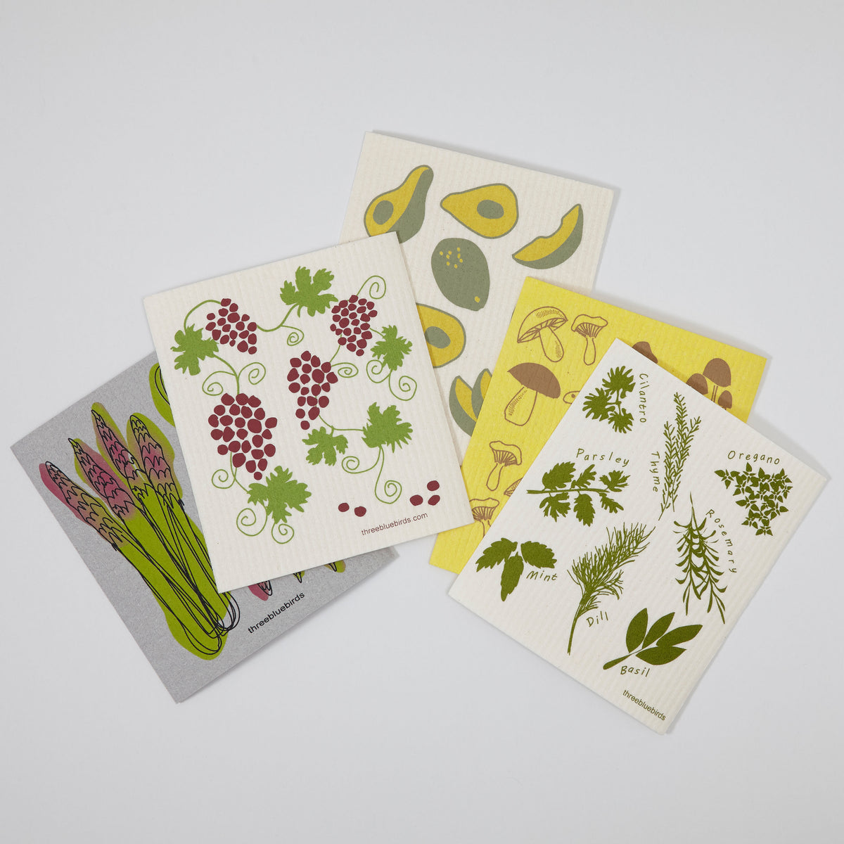 Gourmet Bundle (5 Swedish dishcloths)