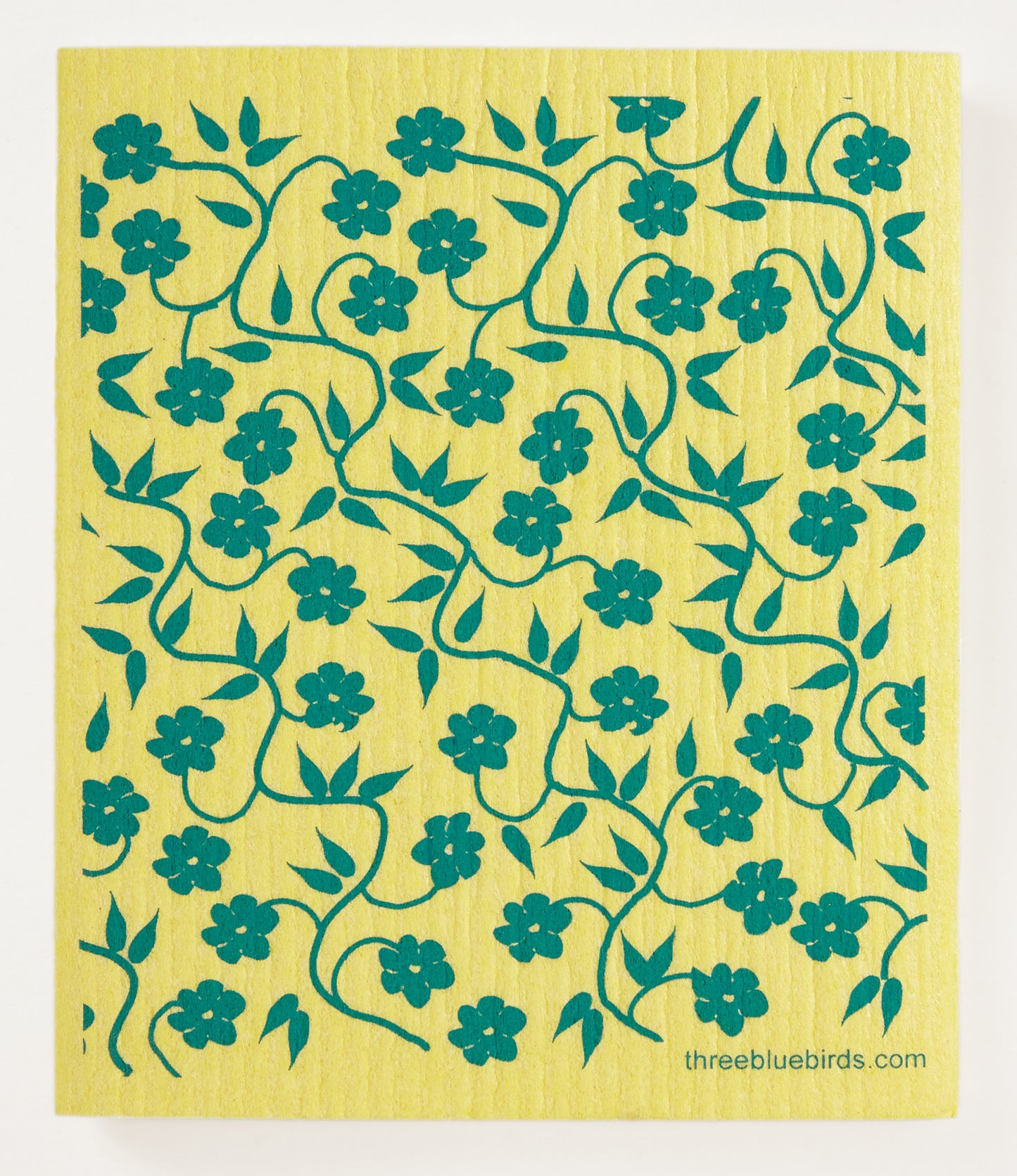 
                  
                    Pine Vines on Yellow Swedish Dishcloth
                  
                