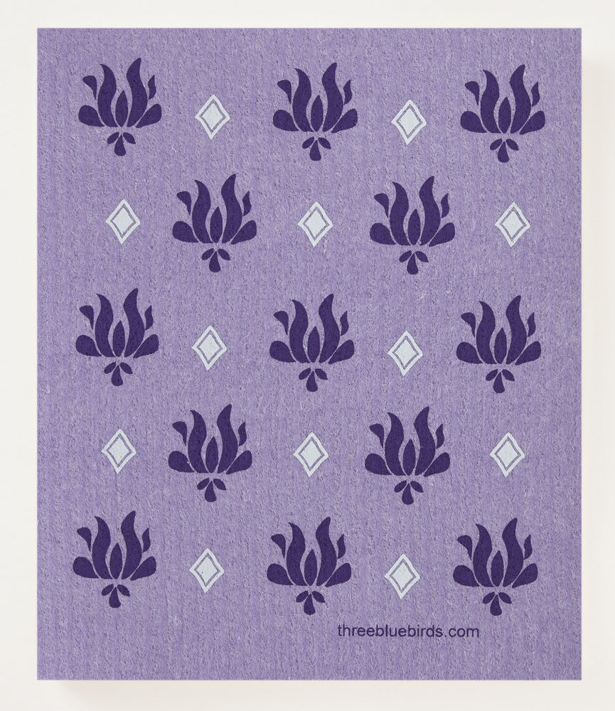 
                  
                    Violet Vibrant Lotus Swedish Dishcloth
                  
                