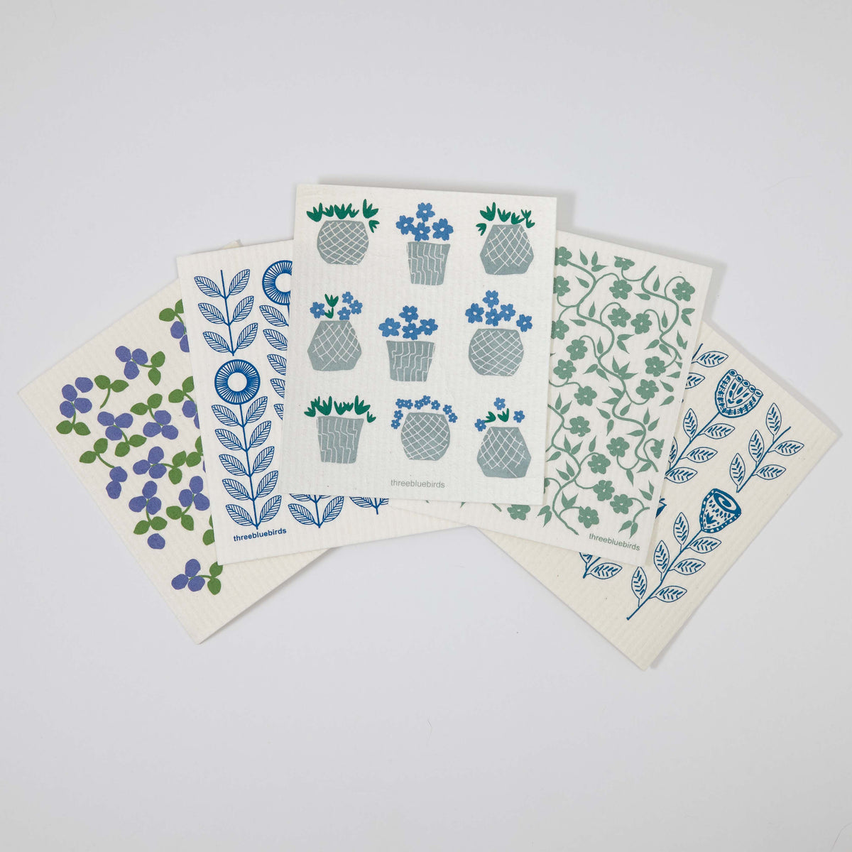 Big Beautiful Bundle (5 Swedish dishcloths)