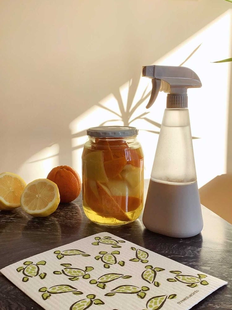 Sea Turtles Swedish Dishcloth