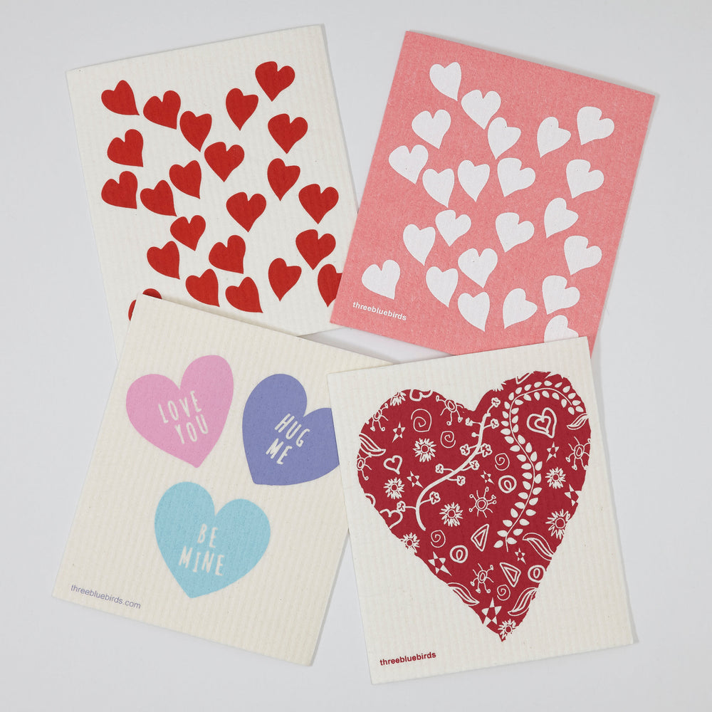 Valentine Bundle Swedish Dishcloths