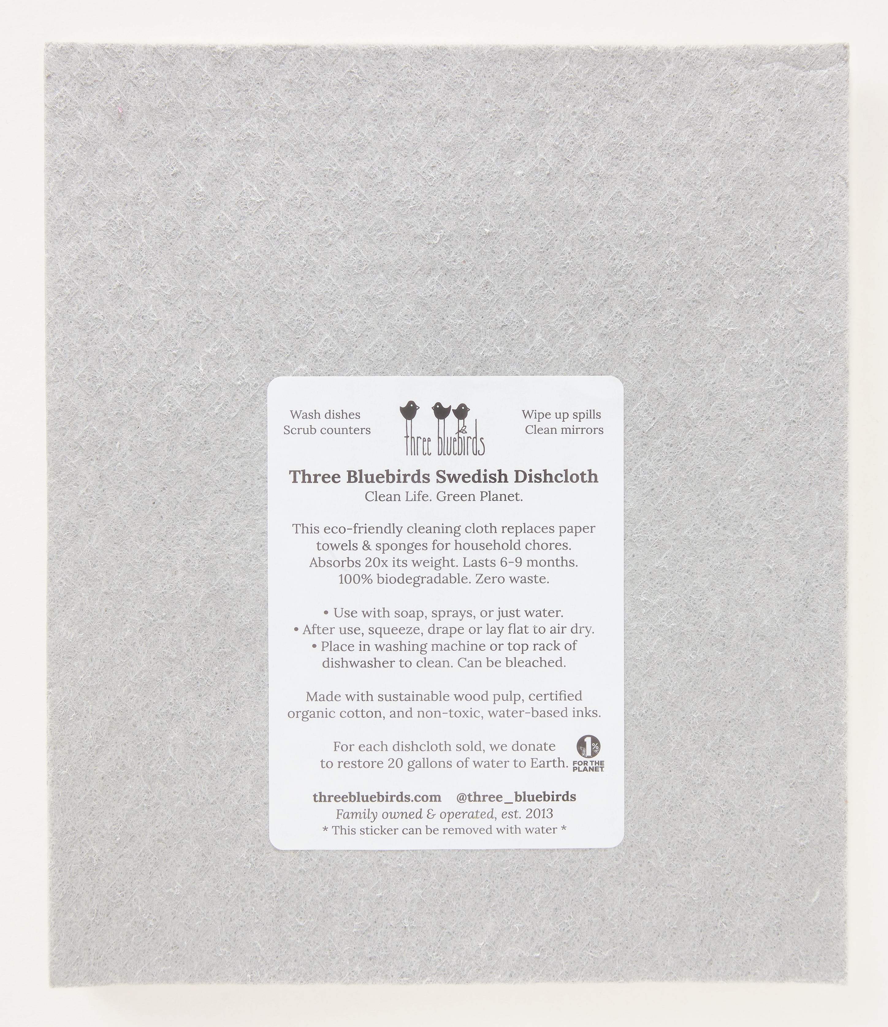 Swedish Dishcloths for Kitchen - Printed Paper Towel Alternative Zero