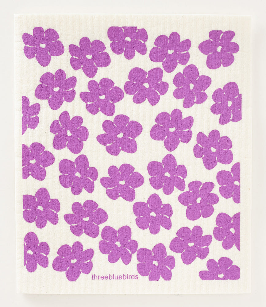 
                  
                    Purple Poppies Swedish Dishcloth
                  
                